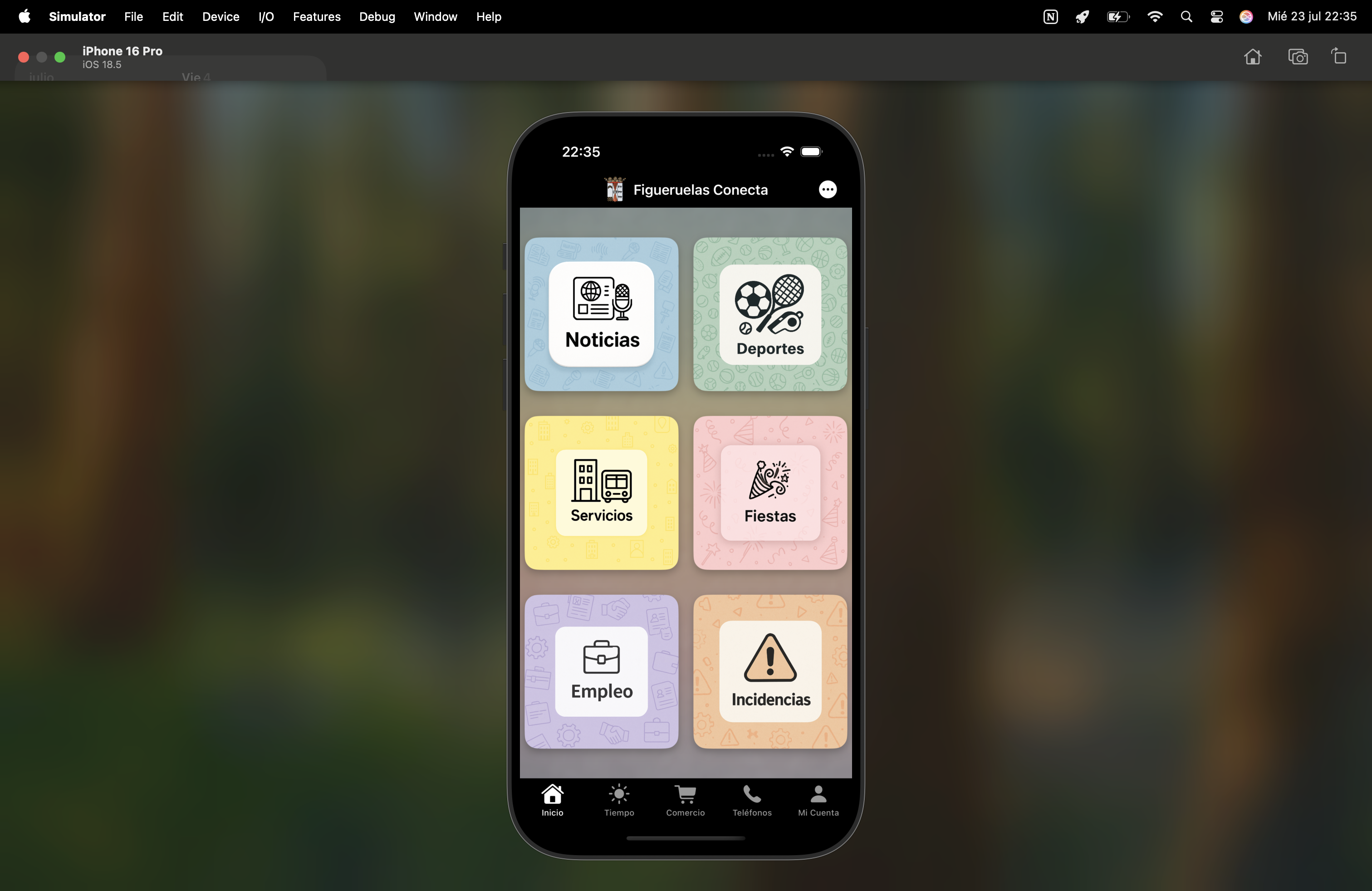 Tu Pueblo Conecta - Aplicación Móvil - Imagen 1