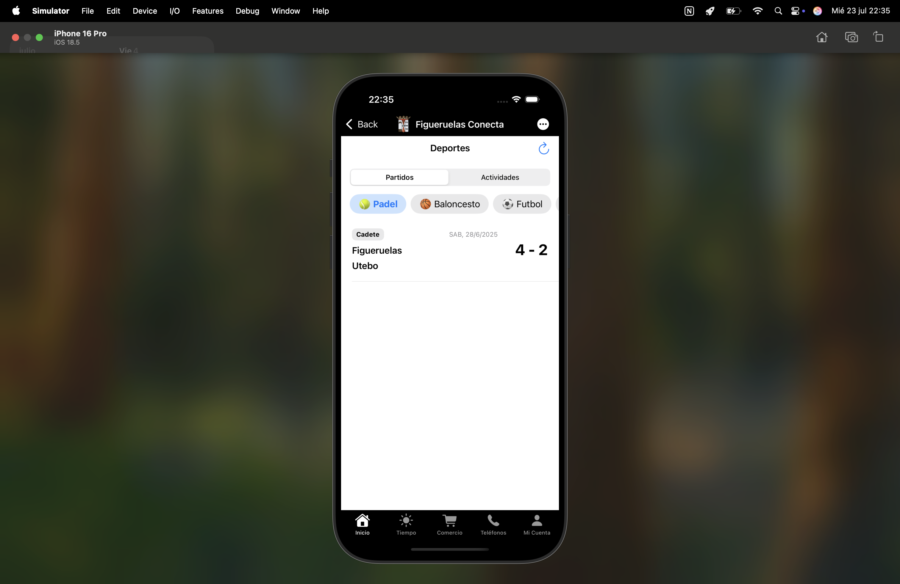 Tu Pueblo Conecta - Aplicación Móvil - Imagen 2