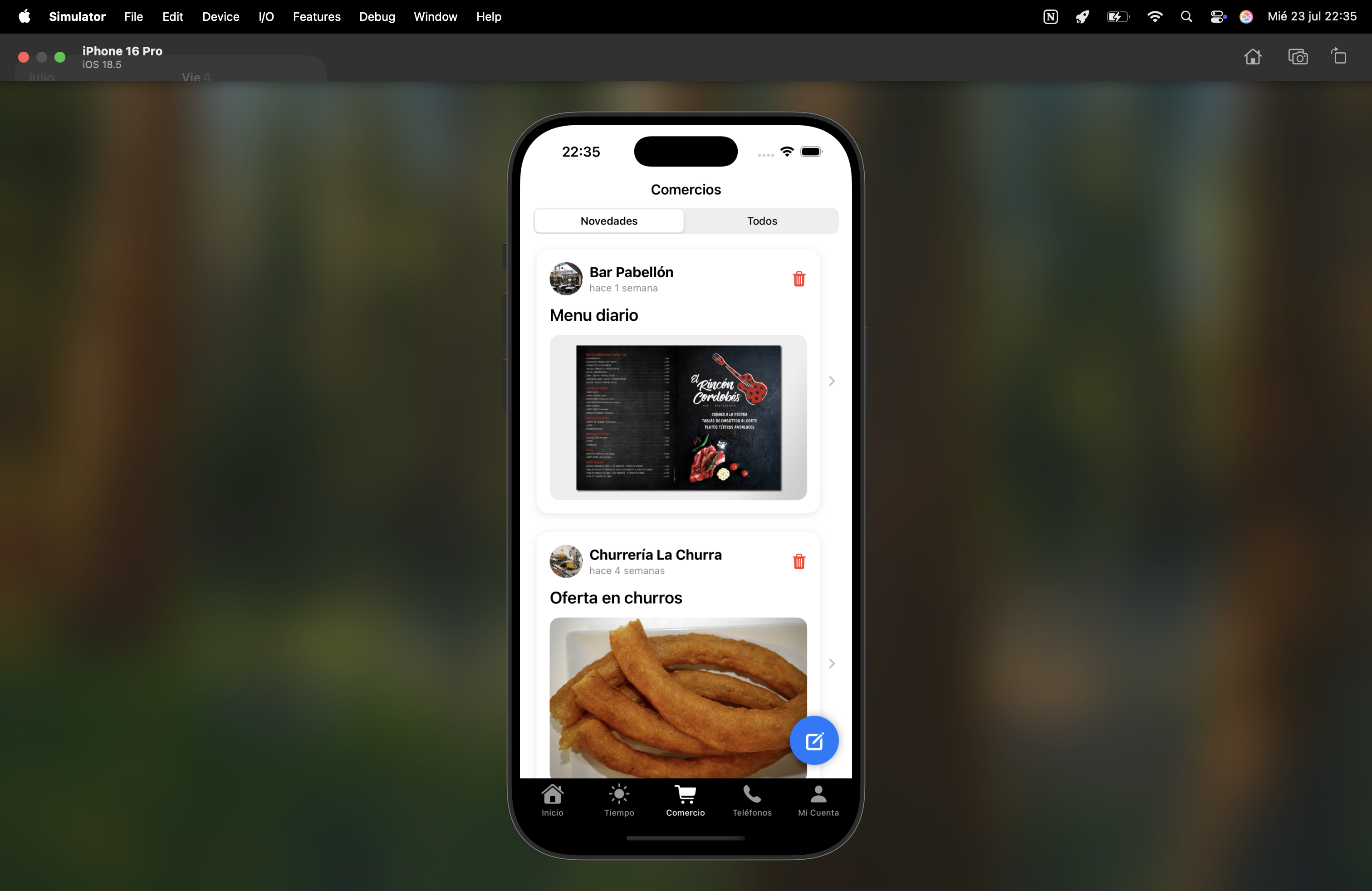 Tu Pueblo Conecta - Aplicación Móvil - Imagen 3
